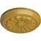 Ekena Millwork Olivia Ceiling Medallion (Fits Canopies up to 2 1/8"), 7 7/8"OD x 1 1/8"P, Iridescent Gold CM07OLIGS - alternate 4